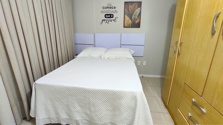 Apartamento a 2 minutos de caminhada da praia de Bombinhas