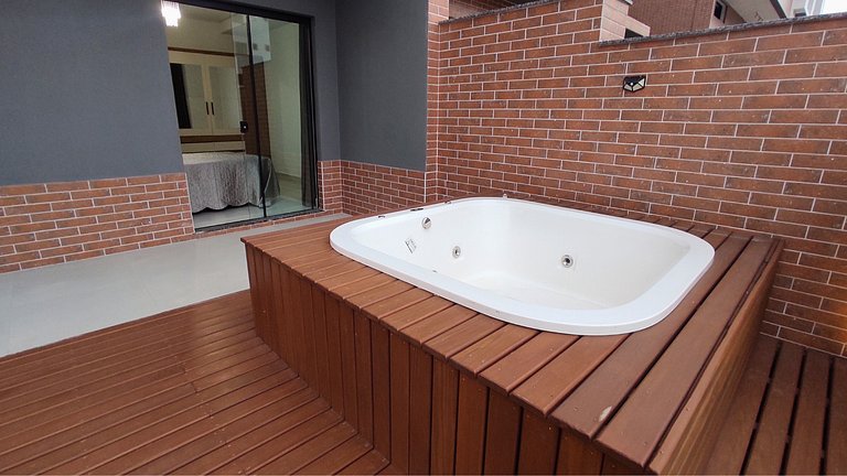 Apartamento com jacuzzi - Praia de Bombas