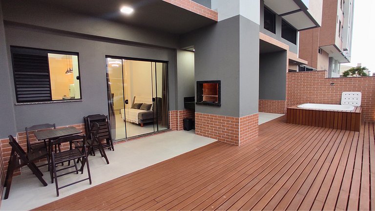 Apartamento com jacuzzi - Praia de Bombas