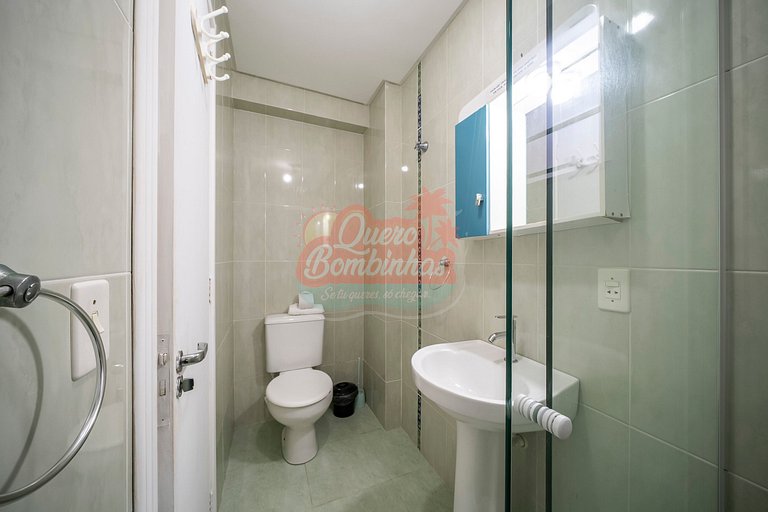 Apartamento a 2 minutos de caminhada da praia de Bombinhas