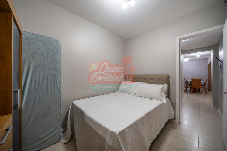 Apartamento a 2 minutos de caminhada da praia de Bombinhas