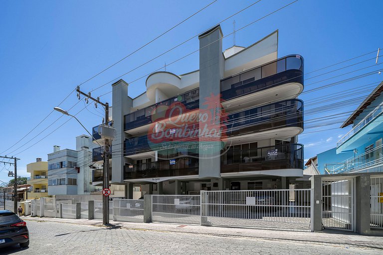 Apartamento a 2 minutos de caminhada da praia de Bombinhas