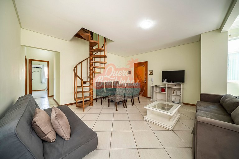 Apartamento 3 Quartos na Praia de Bombas: Apenas 3 Minutinho