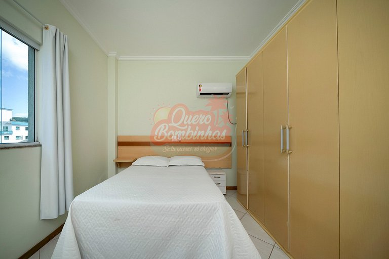 Apartamento 3 Quartos na Praia de Bombas: Apenas 3 Minutinho