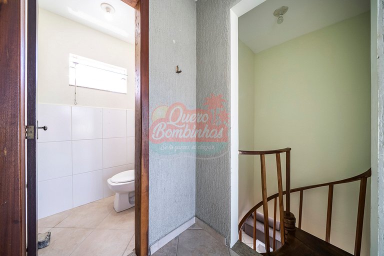 Apartamento 3 Quartos na Praia de Bombas: Apenas 3 Minutinho