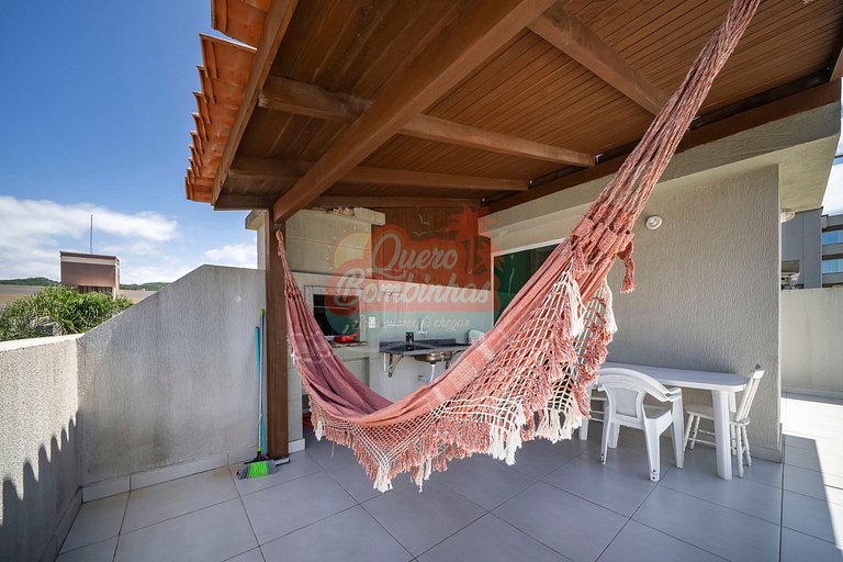 Apartamento 3 Quartos na Praia de Bombas: Apenas 3 Minutinho