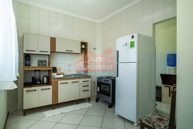 Apartamento 3 Quartos na Praia de Bombas: Apenas 3 Minutinho