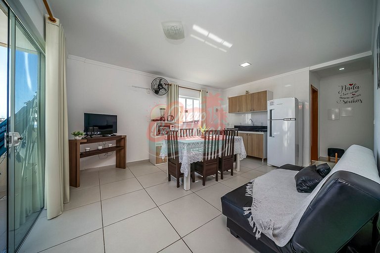 Apartamento 2 Quartos na Praia de Bombinhas