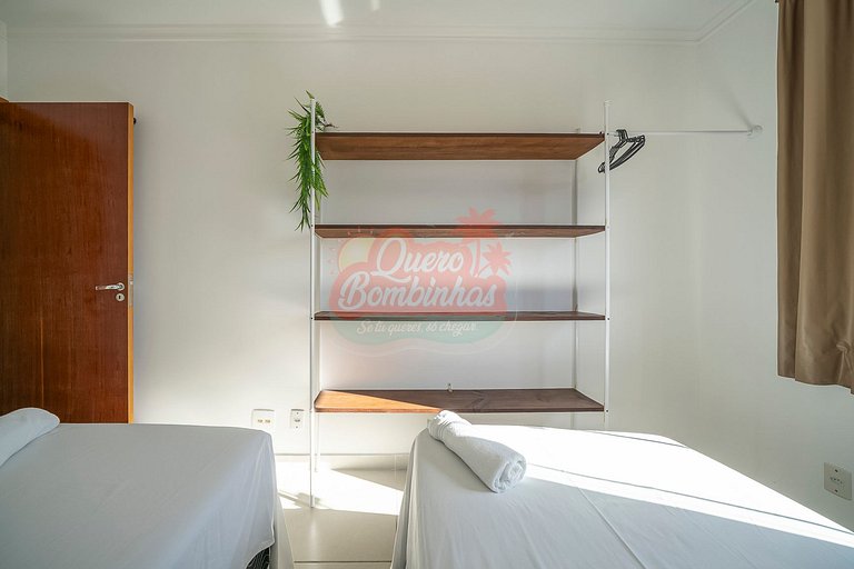 Apartamento 2 Quartos na Praia de Bombinhas