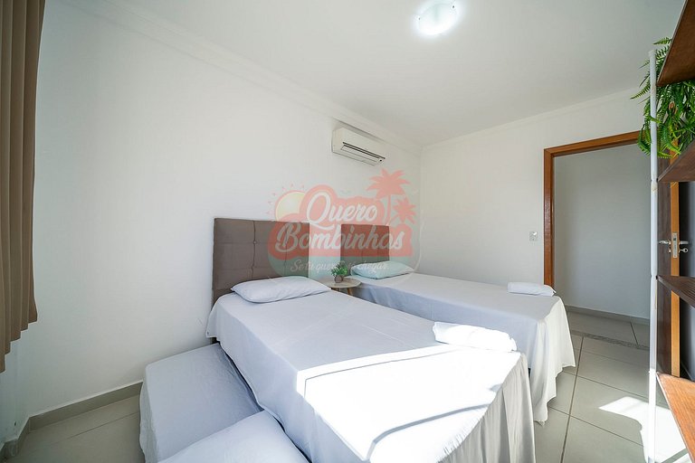 Apartamento 2 Quartos na Praia de Bombinhas