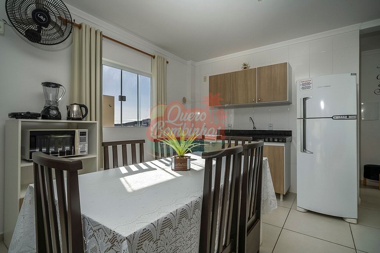 Apartamento 2 Quartos na Praia de Bombinhas