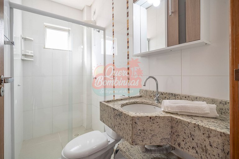 Apartamento 2 Quartos na Praia de Bombinhas