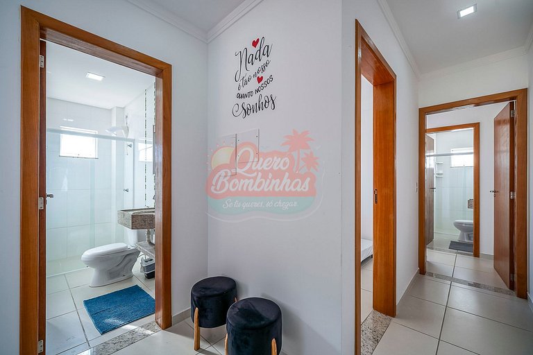 Apartamento 2 Quartos na Praia de Bombinhas