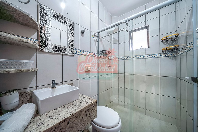 Apartamento 2 Quartos entre as praias de Quatro Ilhas e Bomb