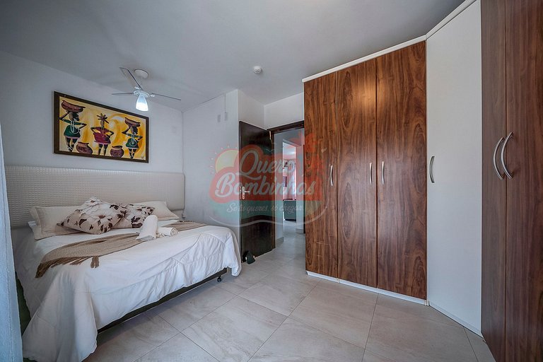 Apartamento 2 Quartos entre as praias de Quatro Ilhas e Bomb