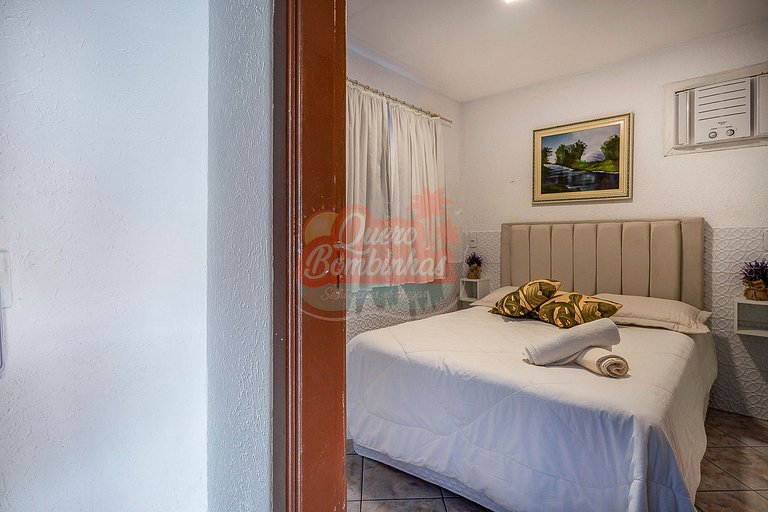 Chalé 2 Quartos entre as praias de Quatro Ilhas e Bombinhas