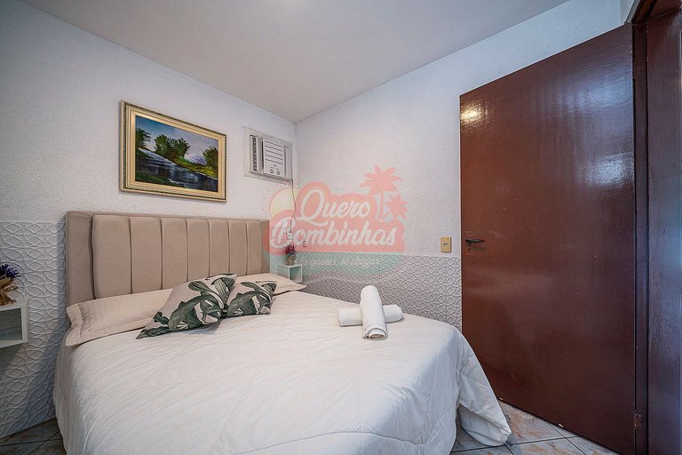 Chalé 2 Quartos entre as praias de Quatro Ilhas e Bombinhas